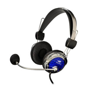 Headset C3 Tech Pterodax Prata/Azul - MI-2322RC